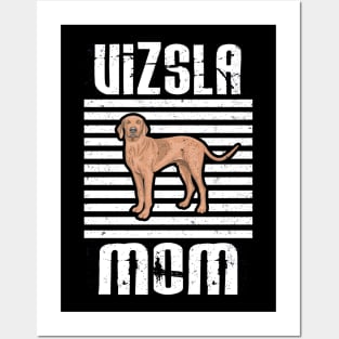 Vizsla Mom Proud Dogs Posters and Art